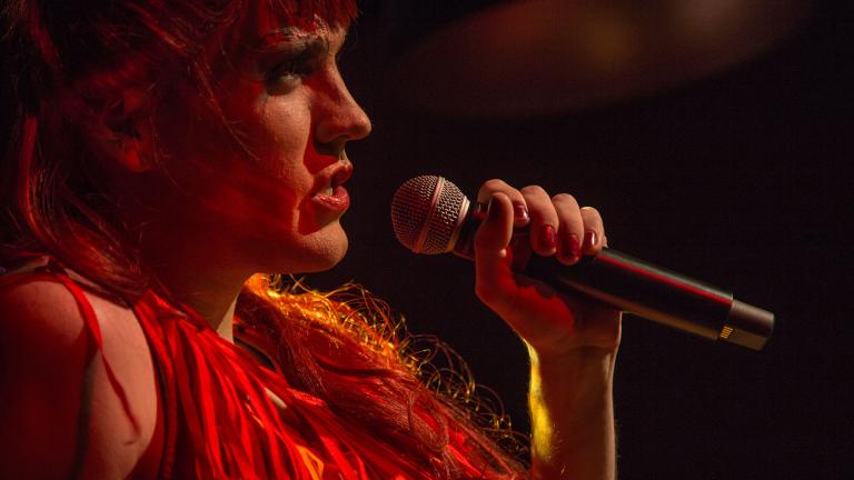 Will Lidke in “Hedwig and the Angry Inch.” (Photo by Austin D. Oie Photography)