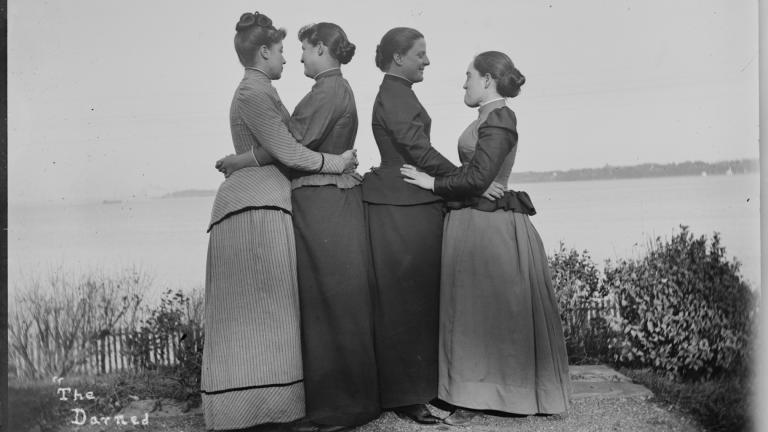“The Darned Club” by Alice Austen (Courtesy of Historic Richmond Town)