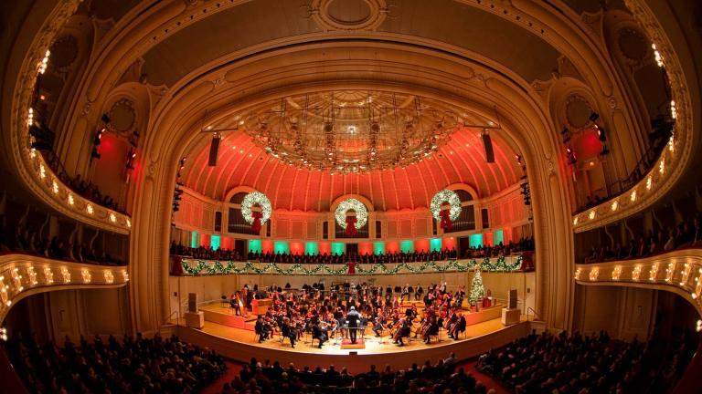 The Chicago Symphony Orchestra's "Home for the Holidays" concert will be available to view online. (Todd Rosenberg / Chicago Symphony Orchestra)