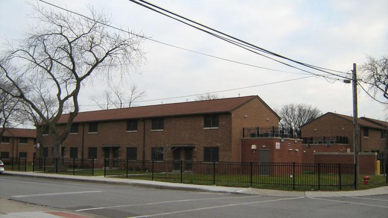 The Altgeld Gardens Homes on Chicago’s Far South Side provide affordable housing to low-income households. (Zol87 / Wikimedia)