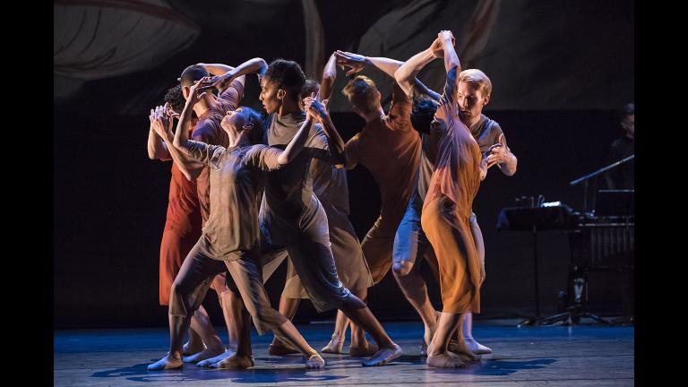 Hubbard Street Dance Chicago in “For All Its Fury.” (Photo by Todd Rosenberg)