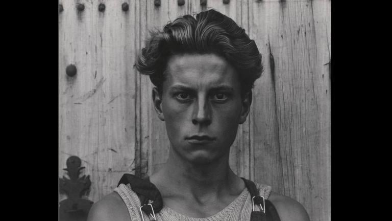Paul Strand. Young Boy, Gondeville, Charente, France, 1951. Collection of Robin and Sandy Stuart. © Aperture Foundation, Inc. Paul Strand Archive.