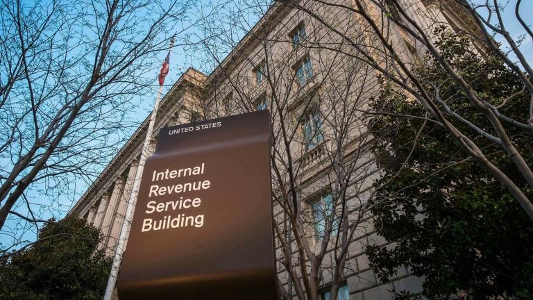 FILE - This April 13, 2014, file photo shows the Internal Revenue Service (IRS) headquarters building in Washington. (J. David Ake / AP Photo, File)