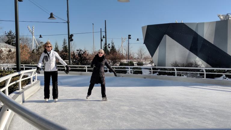 Skating ribbon at Maggie Daley Park. (Courtesy Chicago Park District)