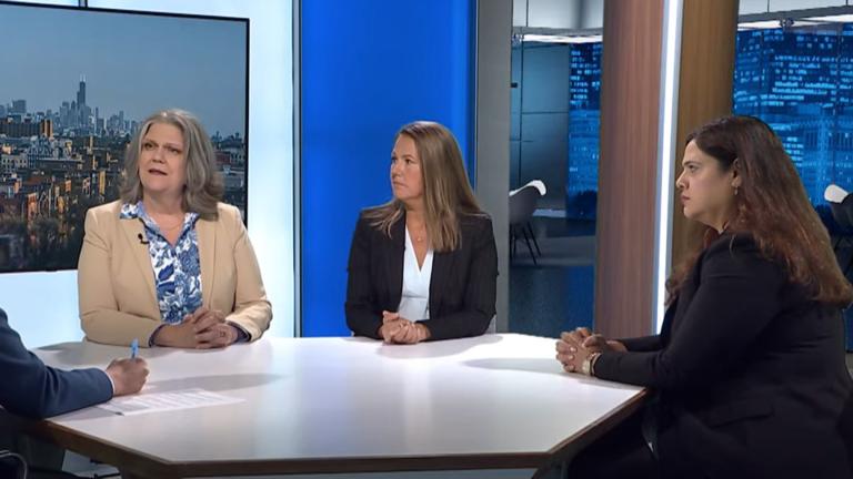 Three former immigration court judges join "Chicago Tonight" on July 17, 2025. (WTTW News)