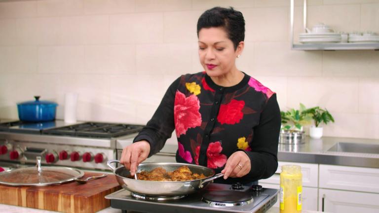 Anupy Singla hosts “Indian as Apple Pie.” (WTTW)
