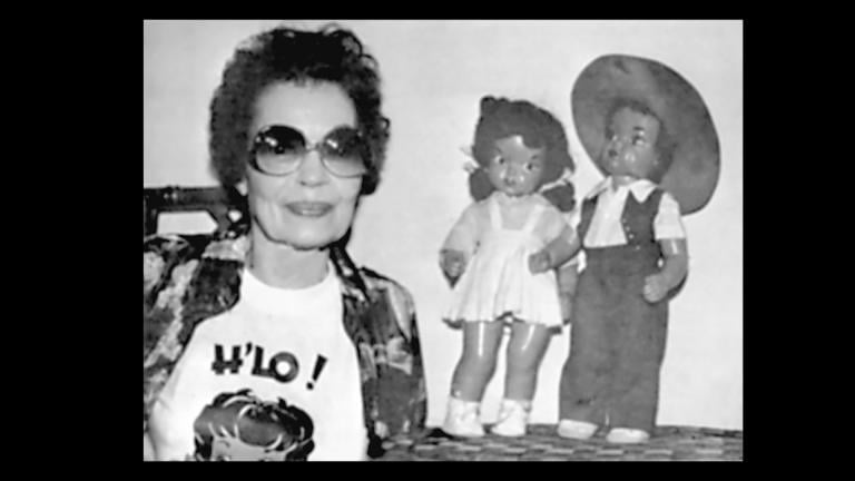 Cartoonist Jackie Ormes. (Courtesy of Nancy Goldstein)