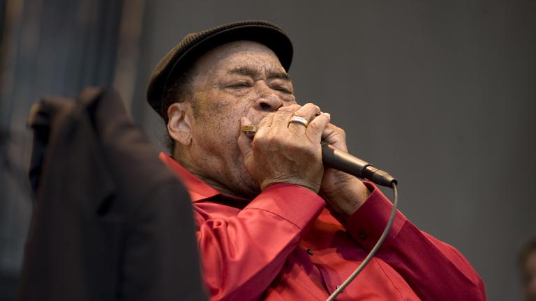 James Cotton; courtesy of the Chicago Blues Festival