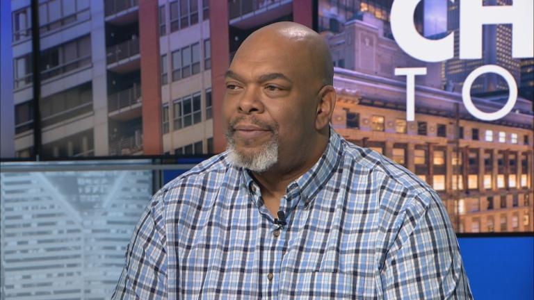 James “Big Cat” Williams appears on “Chicago Tonight” on Tuesday, Jan. 7, 2025. (WTTW News)