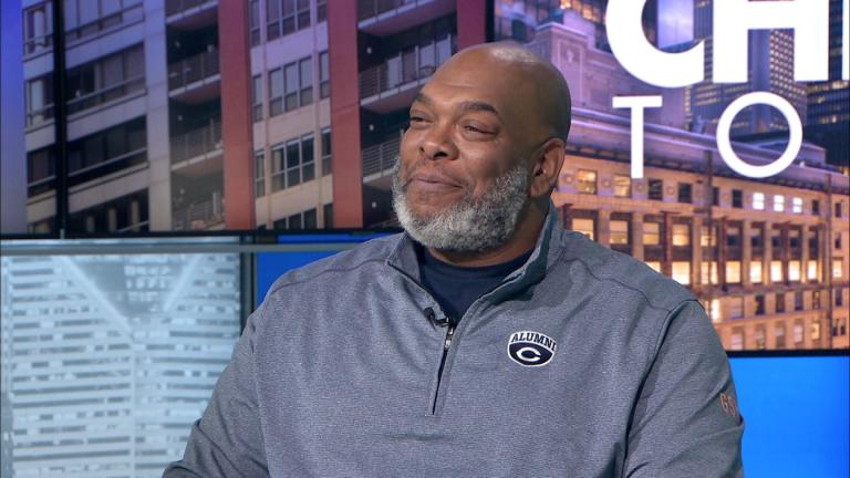 James “Big Cat” Williams appears on “Chicago Tonight” on Jan. 15, 2026. (WTTW News)