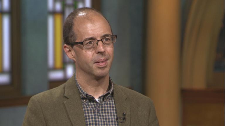 Author James Poniewozik appears on “Chicago Tonight” on Sept. 16, 2019.