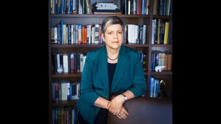 Janet Napolitano (Credit: University of California)