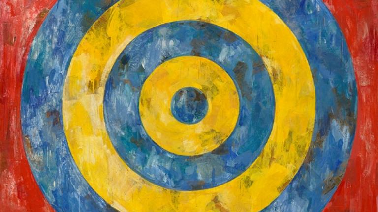 Jasper Johns. Target, 1961. 