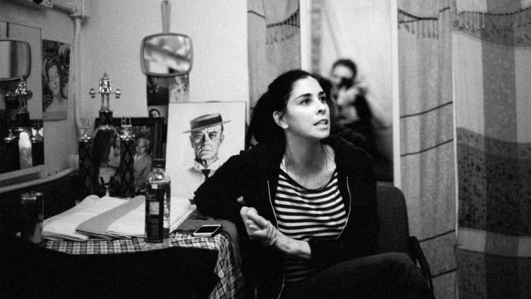 Jeff Garlin photographs Sarah Silverman. Garlin’s photographs will be featured at Tamarkin Camera in River North starting Nov. 11. (Credit Jeff Garlin)