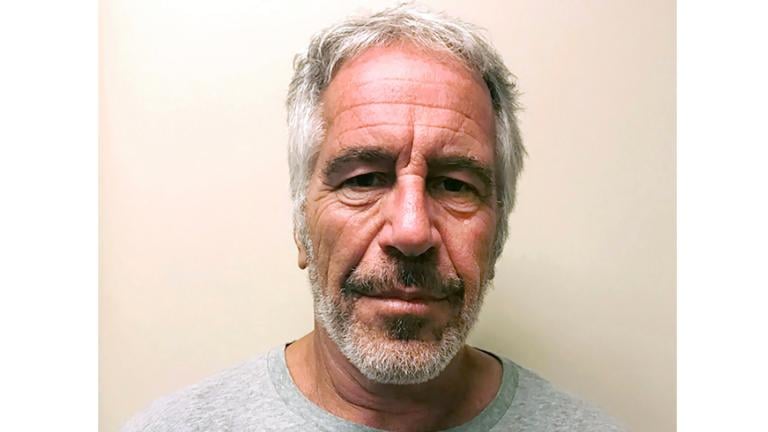 This photo provided by the New York State Sex Offender Registry shows Jeffrey Epstein, March 28, 2017. (New York State Sex Offender Registry via AP, File)