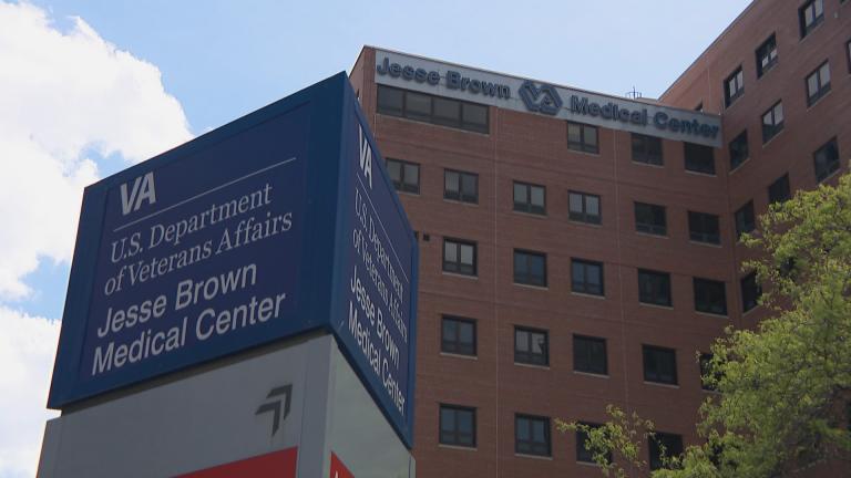 The Jesse Brown VA Medical Center in Chicago. (WTTW News)