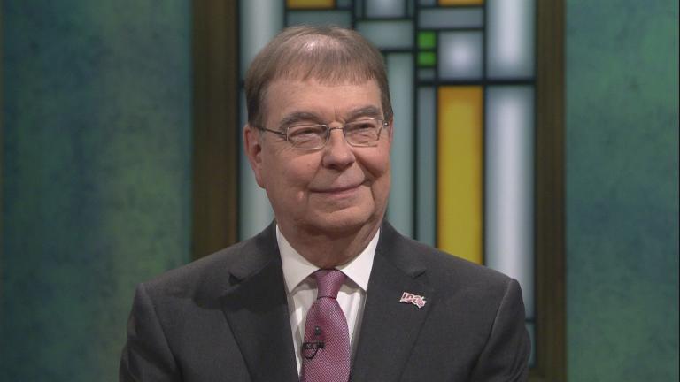 Jim Riebandt appears on “Chicago Tonight” on Jan. 2, 2020. (WTTW News) Jim Riebandt appears on “Chicago Tonight” on Jan. 2, 2020. (WTTW News)
