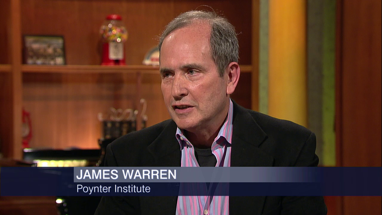 James Warren on "Chicago Tonight"