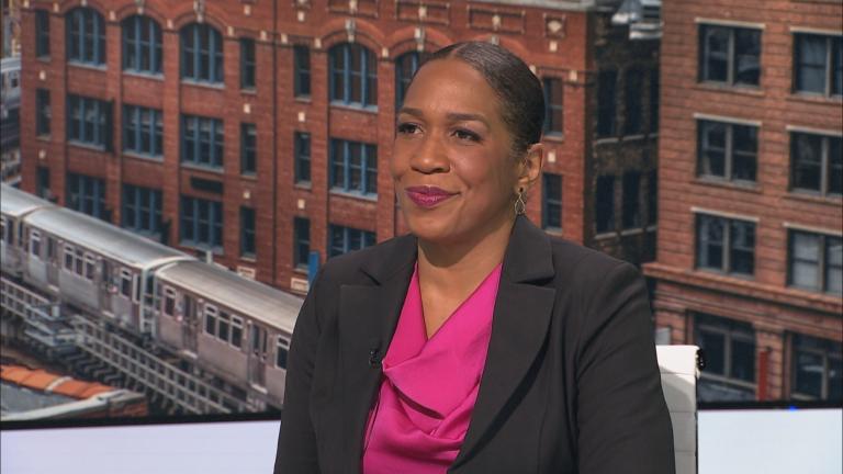 Lt. Gov. Juliana Stratton appears on "Chicago Tonight: Black Voices" on March 12, 2025. (WTTW News)