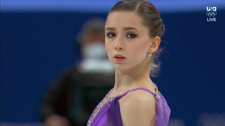 Kamilia Valieva (CNN Courtesy of NBC Sports)