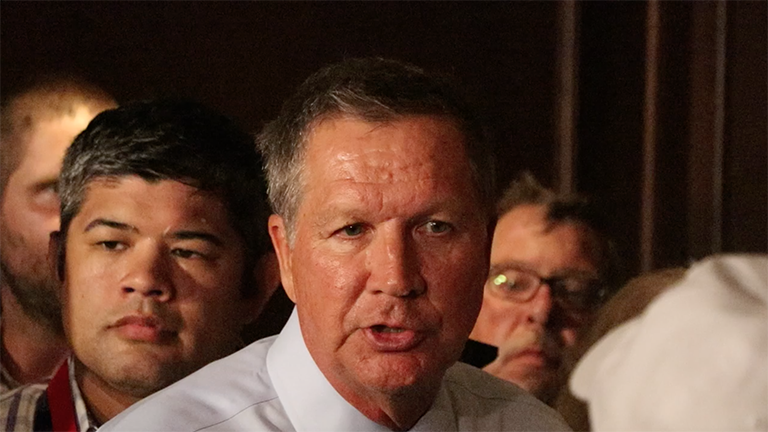 Ohio Gov. John Kasich (Evan Garcia)