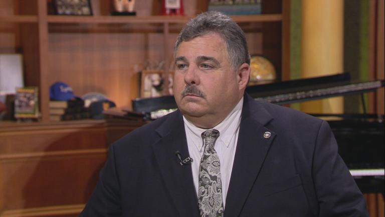 Kevin Graham appears on “Chicago Tonight” on Oct. 5, 2018.