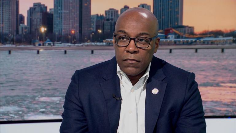 Illinois Attorney General Kwame Raoul appears on “Chicago Tonight” on Jan. 14, 2026. (WTTW News)