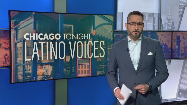 Univisión’s Alex Hernández guest hosts "Latino Voices." (WTTW News)