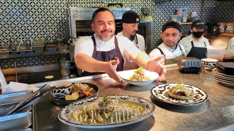 La Josie in the West Loop serves modern Mexican cuisine. (Emily Soto / WTTW News)