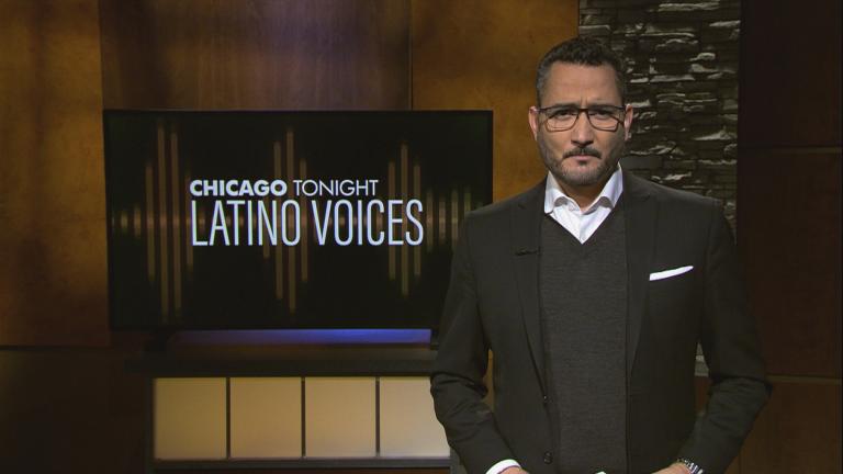 Univision’s Alex Hernandez guest hosts. (WTTW News)