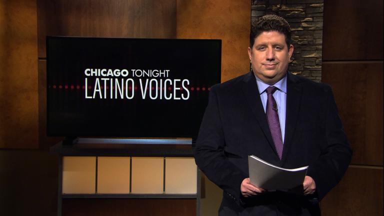  Michael Puente of WBEZ, guest hosts "Chicago Tonight: Latino Voices." (WTTW News)