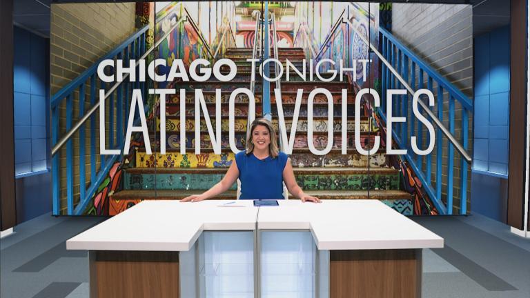 Joanna Hernandez hosts "Chicago Tonight: Latino Voices" on March 27, 2025. (WTTW News)