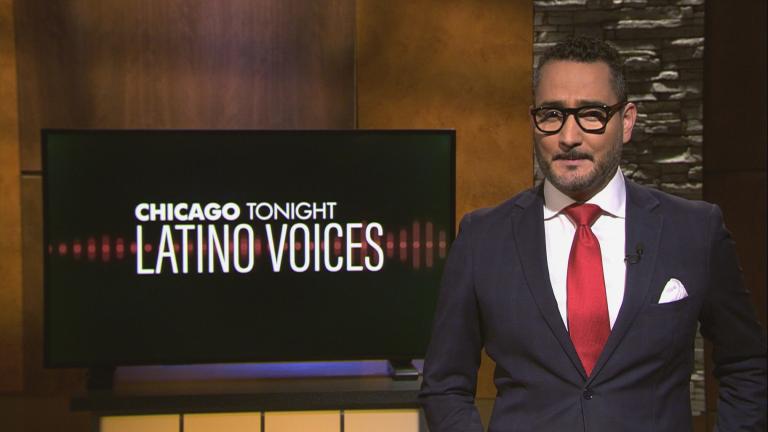 Univisión’s Alex Hernández guest hosts “Latino Voices.” (WTTW News)