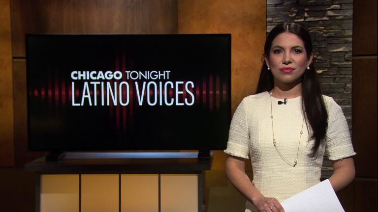 Araceli Gomez-Aldana of WBEZ guest hosts the 28th episode of “Latino Voices.” (WTTW News)