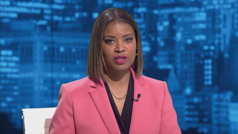 Brandis Friedman hosts the May 22, 2025, episode of "Chicago Tonight." (WTTW News)