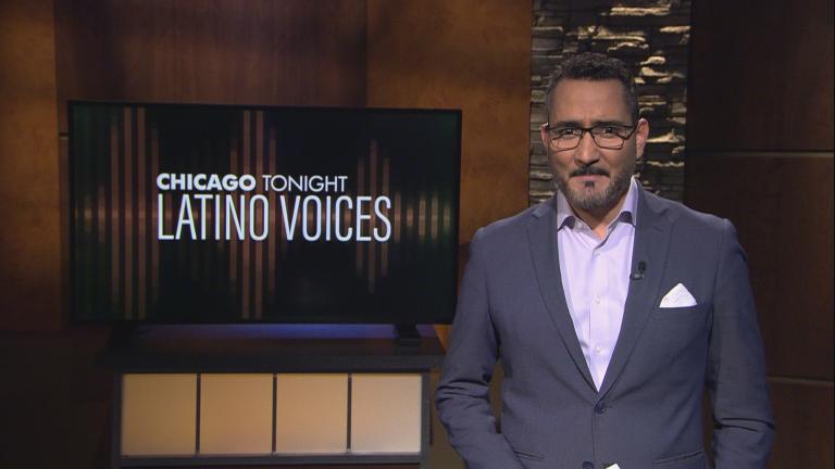 Univisión’s Alex Hernández guest hosts the May 28 episode of “Latino Voices.” (WTTW News)