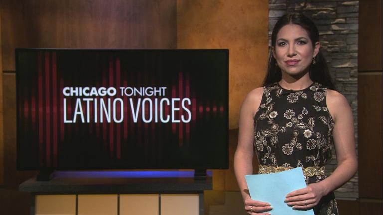 Araceli Gomez-Aldana of WBEZ guest hosts the 38th episode of “Latino Voices.” (WTTW News) Araceli Gomez-Aldana of WBEZ guest hosts the 38th episode of “Latino Voices.” (WTTW News)