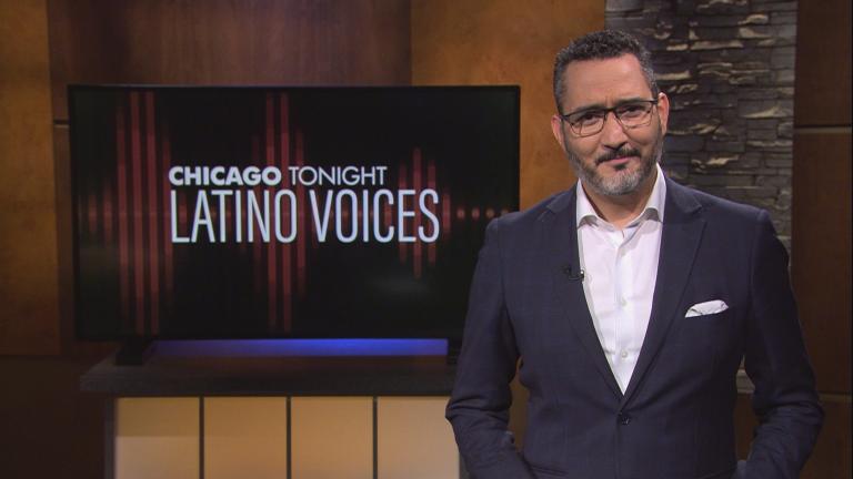 Univisión’s Alex Hernández guest hosts the 39th episode of “Latino Voices.” (WTTW News)