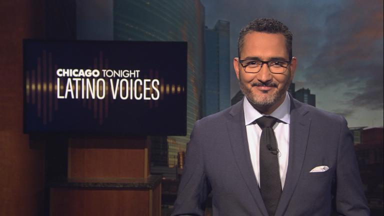 Alex Hernández of Univision guest hosts the 46th episode of “Latino Voices.” (WTTW News)