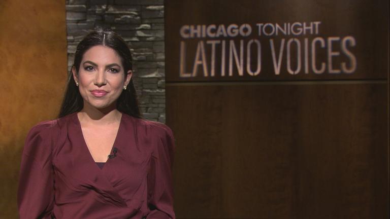 WBEZ’s Araceli Gómez-Aldana guest hosts the 48th episode of “Latino Voices.” (WTTW News)