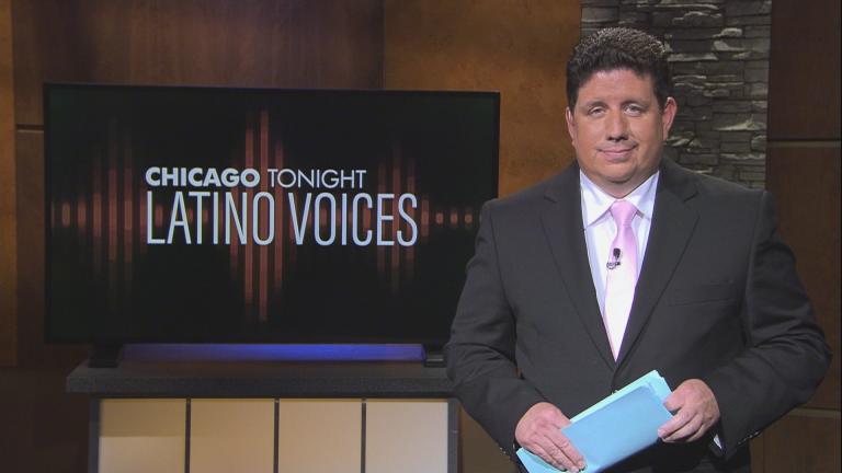 WBEZ’s Michael Puente guest hosts the 50th episode of “Latino Voices.” (WTTW News)