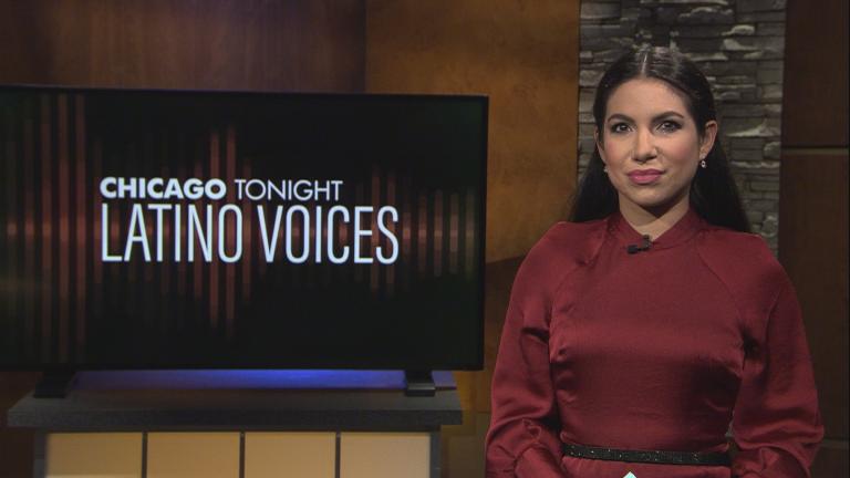 WBEZ’s Araceli Gómez-Aldana guest hosts the 52nd episode of “Latino Voices.” (WTTW News)