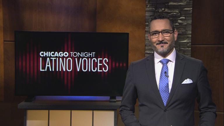 Univision’s Alex Hernández hosts the 53rd episode of “Chicago Tonight: Latino Voices” (WTTW News)