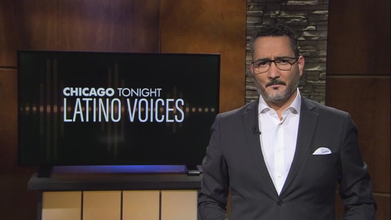 Univision’s Alex Hernández guest hosts the 58th episode of “Latino Voices.” (WTTW News)