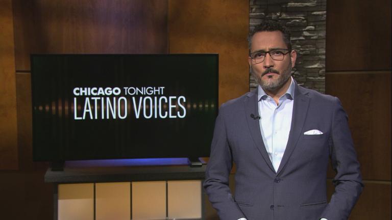Univision’s Alex Hernández guest hosts the 59th episode of “Latino Voices.” (WTTW News)