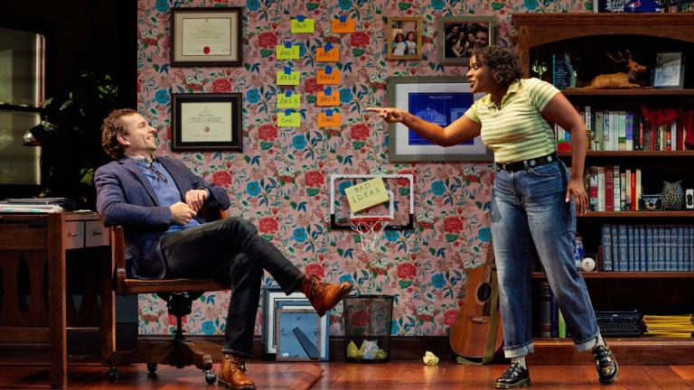 Paul Alexander Nolan and Samantha Williams in Britta Johnson’s “Life After.” (Photo by Jeremy Daniel)