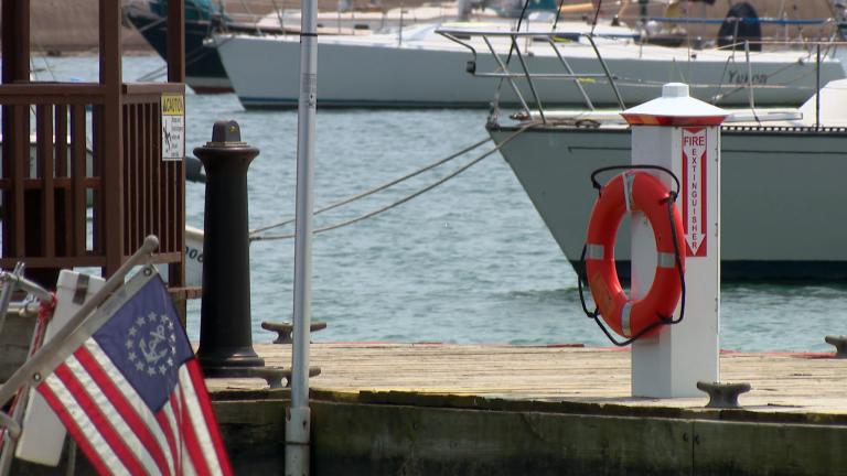 Water safety advocates want flotation devices like life preserver rings or life buoys made available throughout the lakefront. (WTTW News)