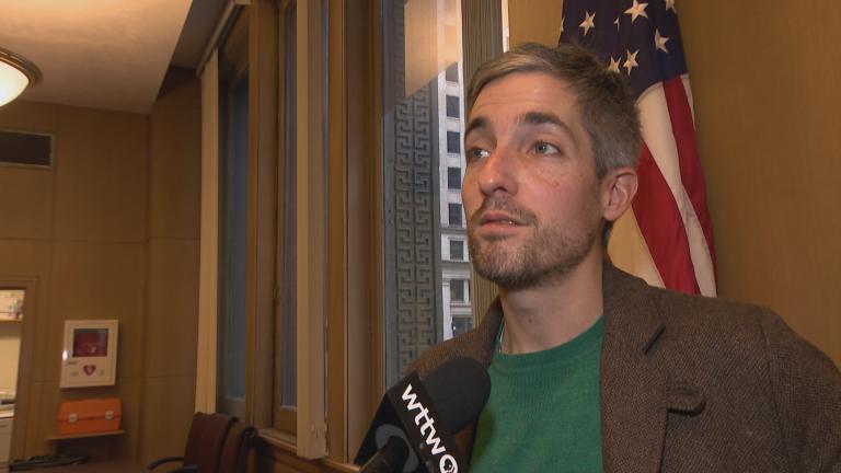 “We can disagree on the budget, but to say we didn’t put forth alternatives is not truthful,” said Ald. Daniel La Spata, 1st Ward. (WTTW News)