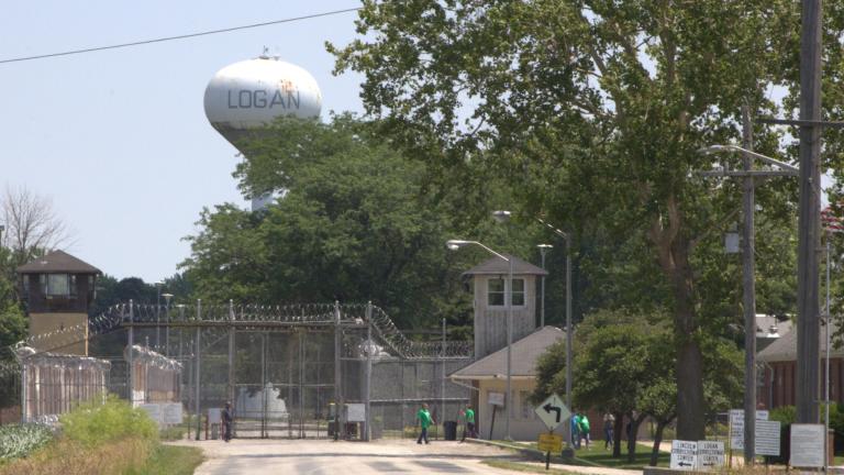 Logan Correctional Center pictured in a file photo. (Blair Paddock / WTTW News)