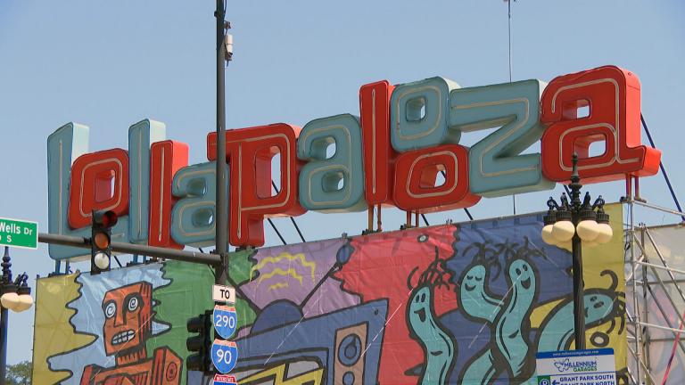 Lollapalooza will return to Chicago at full capacity from July 29 to Aug. 1, 2021. (WTTW News)